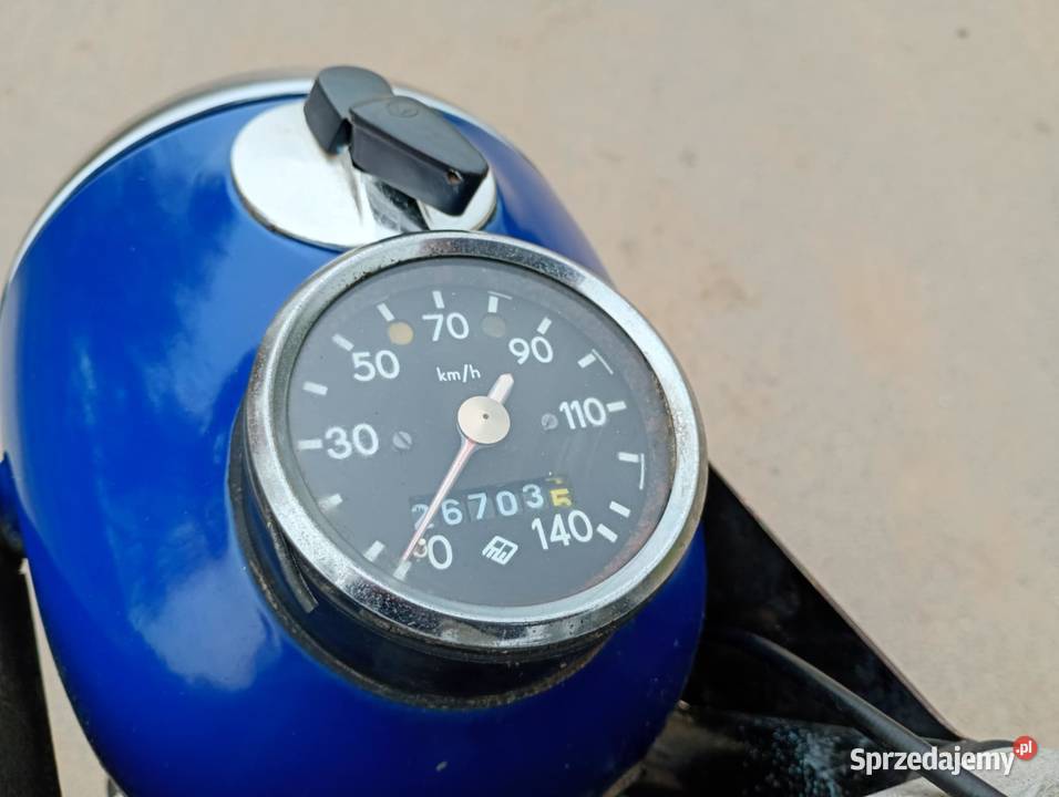 MZ ts 125 1981r motocykl 12v wielkopolskie Nowe Skalmierzyce