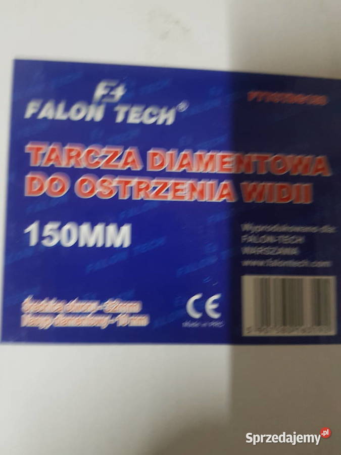 Tarcza do ostrzenia widii 150x32 jednostronna wielkopolskie sprzedam