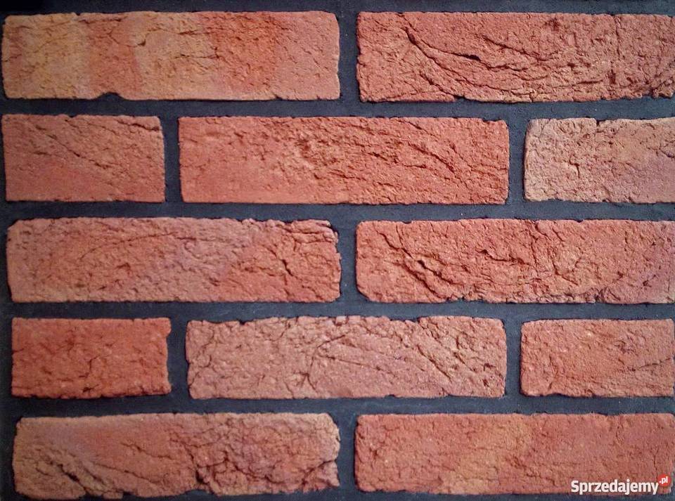 Cegła ręcznie formowana Tradycyjna Malinowa zewnętrzne Kraśnik