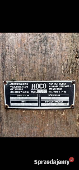 Przyczepa IforWilliams dolnośląskie Wrocław