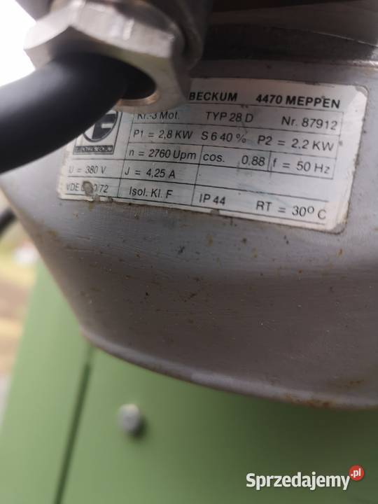 Frezarka Dolnowrzecionowa Elektra Beckum TF100 Frezarki Zbuczyn