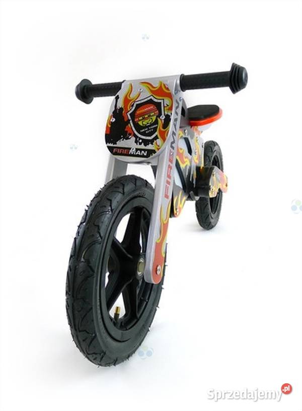 ROWEREK BIEGOWY DREWNIANY GTX STRAŻ Milly Mally Rowerki Bielsk Podlaski