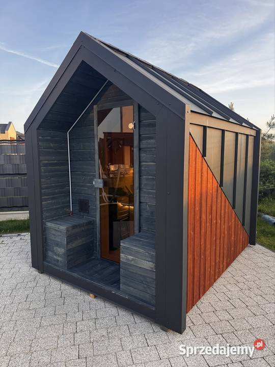 Nowoczesna sauna ogrodowa Hit Kraków