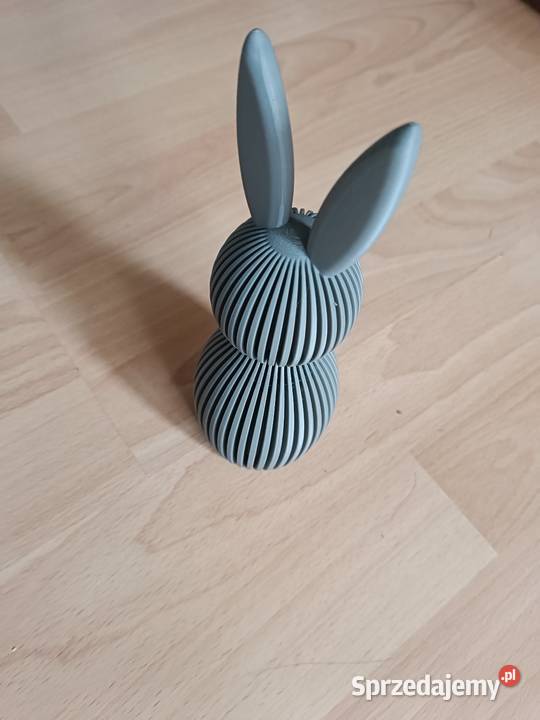 Zajączki wielkanocne wydrukowane łódzkie