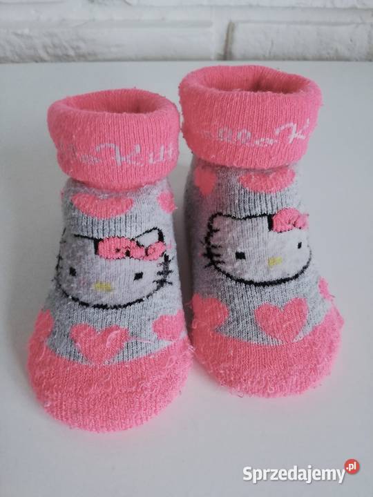 Skarpetki niemowlęce frotte Hello Kitty 015 Katowice sprzedam