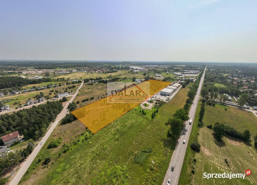 sprzedaży działki Solec 7040m2 polna