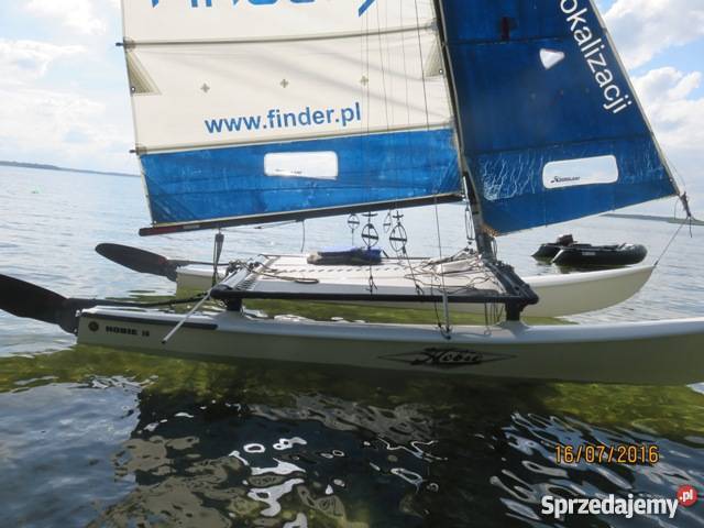 Katamaran Hobie Cat 16 przyczepa do transportu Warszawa
