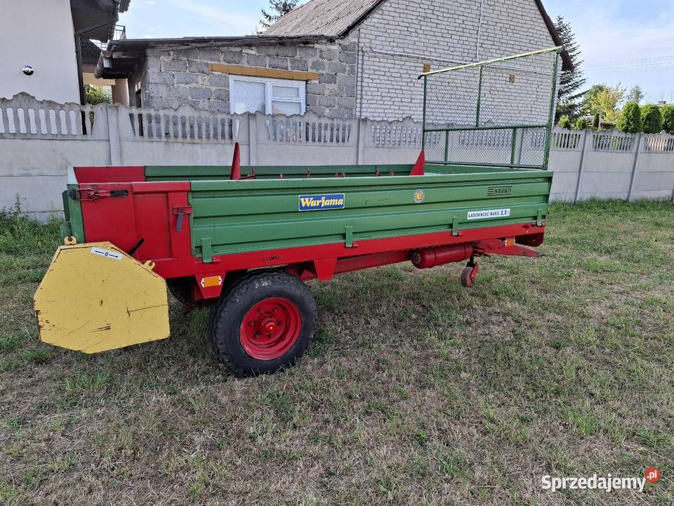Rozrzutnik obornika 25t Warfama NOWY mazowieckie