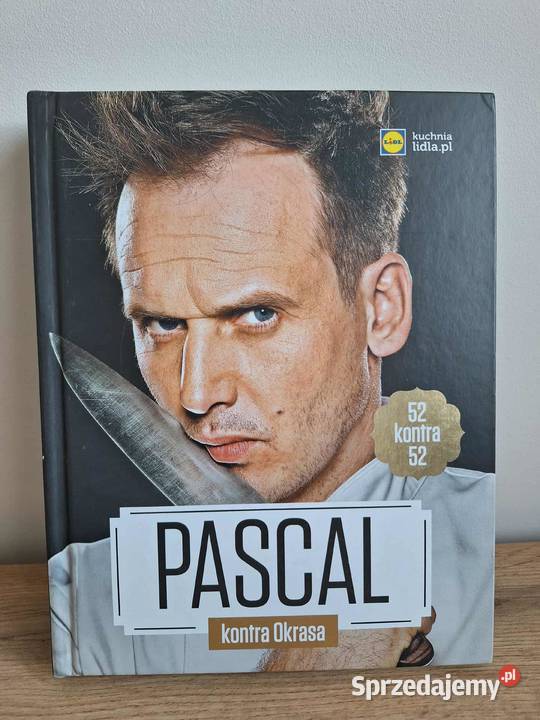Książka kucharska Pascal kontra Okrasa 52 vs 52 twarda Krosno