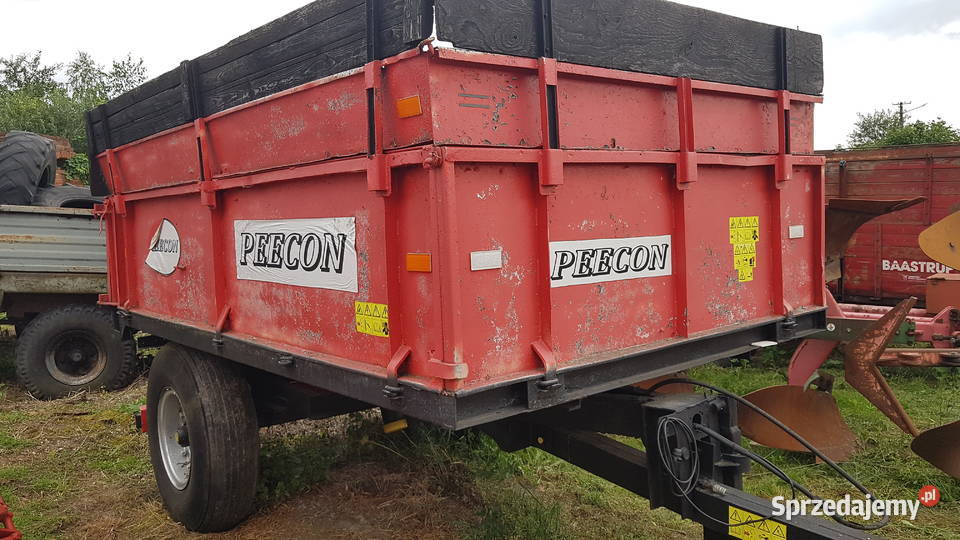 Przyczepa wywrotka jednoosiowa 7ttransport Drużbice sprzedam