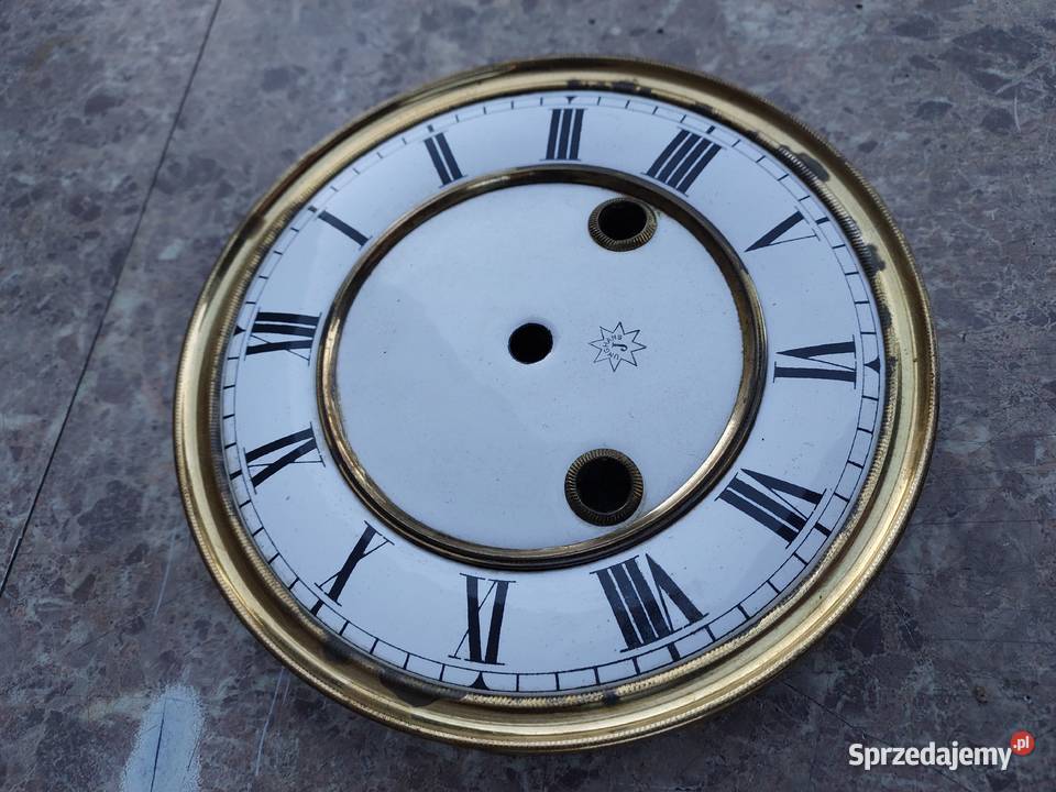 686 Tarcza starego zegara ściennego Junghans 145 Tczew