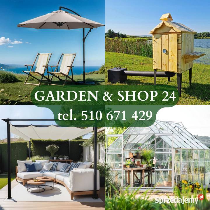 Ogrodowa Szklarnia Poliwęglanowa 183x361