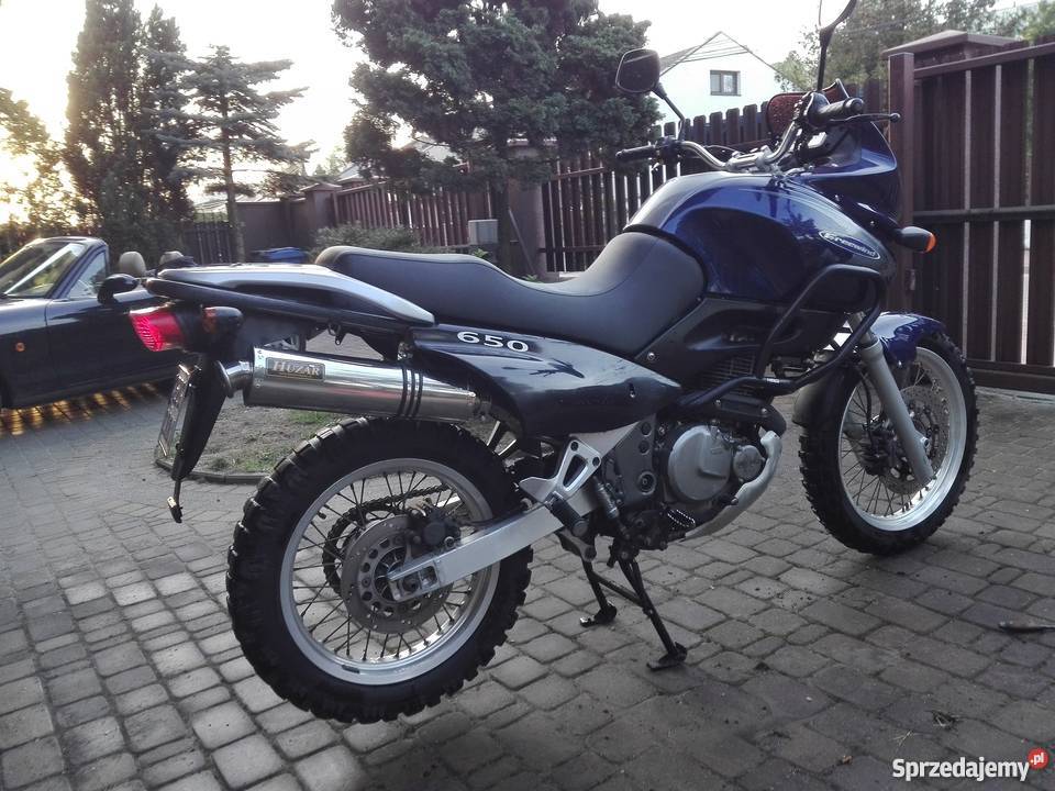 HUZAR EXHAUST wydech tłumik OWAL Suzuki XF 650 Układ wydechowy