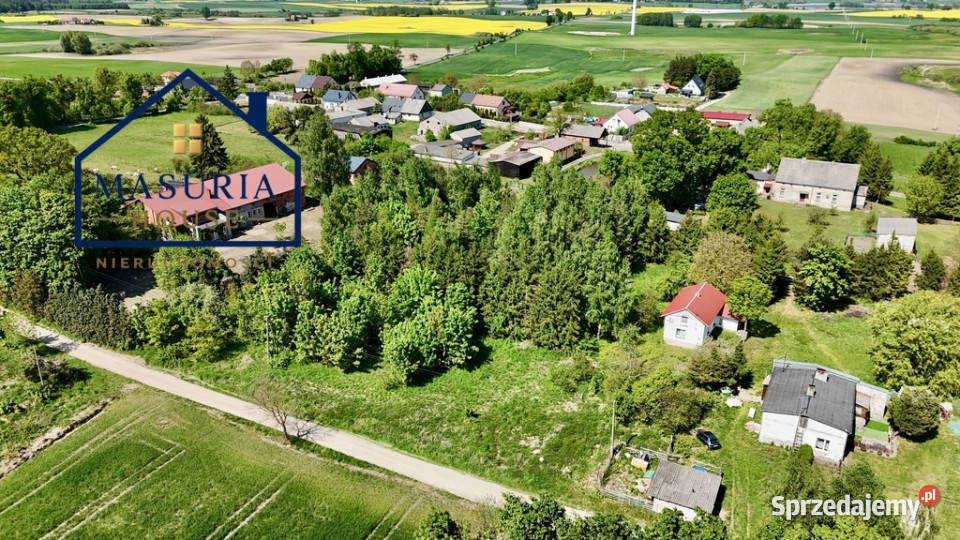 Działka budowlana jeziora Trupel