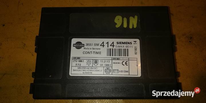 moduł 28551BM414 Nissan Almera 2 N16 łódzkie Piotrków Trybunalski