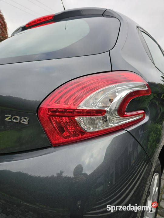 Peugeot 208 Przebieg 89 100 Bezwypadkowy I Rok produkcji 2014 pomorskie Rywałd sprzedam