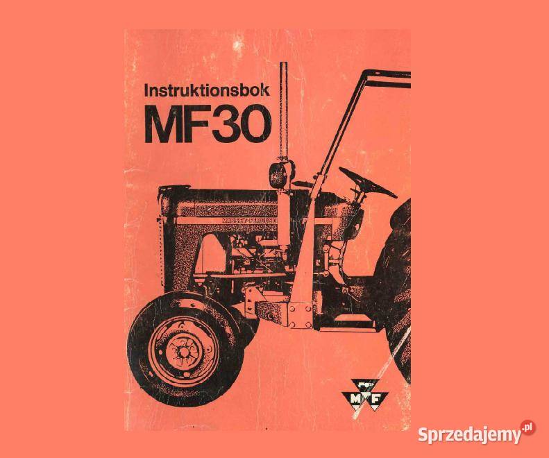 Massey Ferguson 30 ciągnik instrukcja obsługi świętokrzyskie