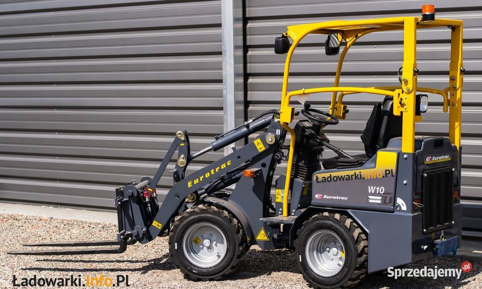 Mini ładowarka przegubowa Eurotrac W10 silnik Rok produkcji 2023 Zabrze