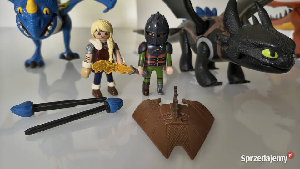 Zestaw smoków z bajki Jeźdźcy smoków Playmobil Zduny