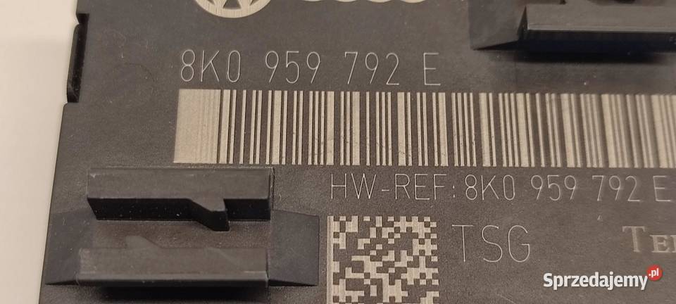 AUDI A4 B8 MODUŁ DRZWI 8K0959792E dolnośląskie