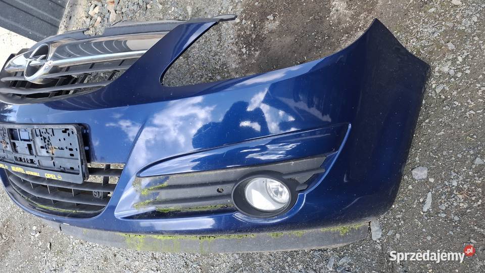 Opel Corsa D 2007 zderzak przedni KOMPLET grill Zderzaki Kamienna Góra