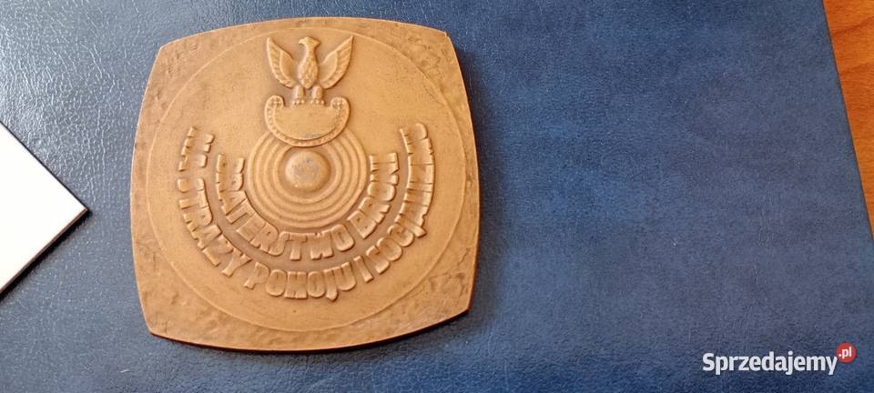 Stare monety Medal Braterstwo Broni 1965 Polska Lesko