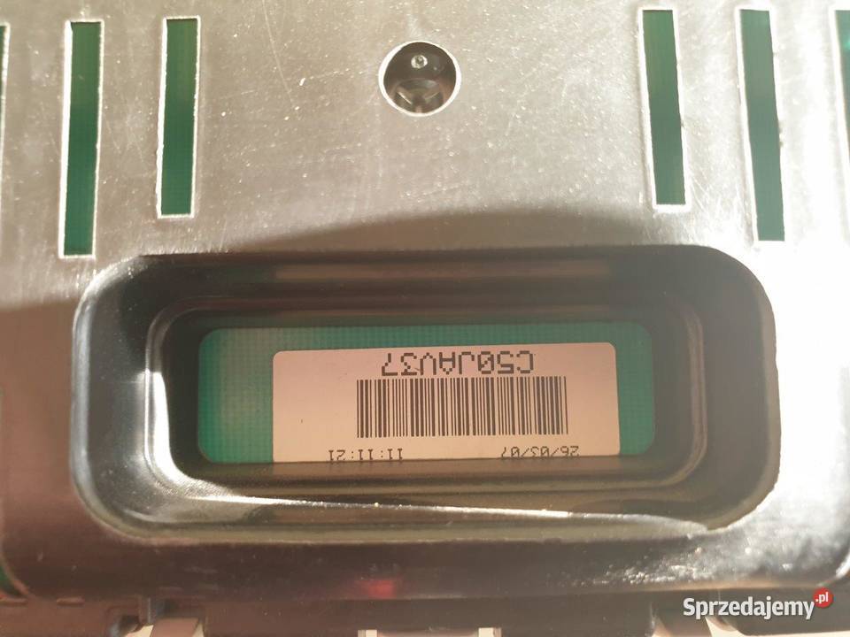 Zegary Licznik Prędkościomierz Citroen C5 2007 Rok produkcji 2007 Ponik sprzedam