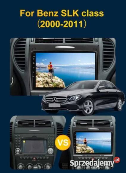 Radio Android Mercedes SLK 0412 gps wifi PROM Radioodtwarzacze śląskie Ożarowice
