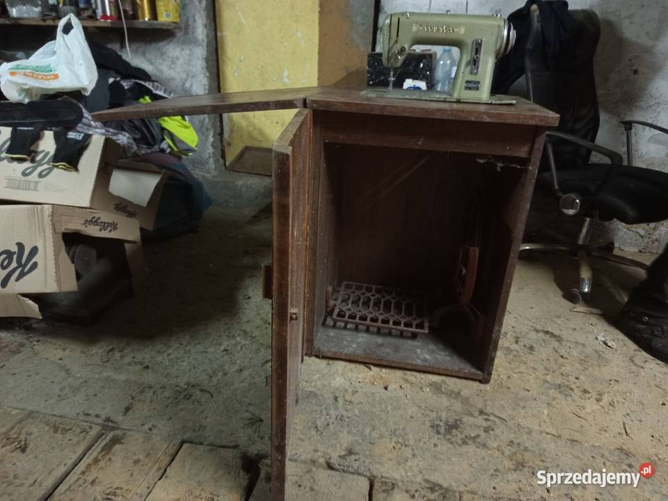 Stara maszyna do szycia westa PRL retro vintage