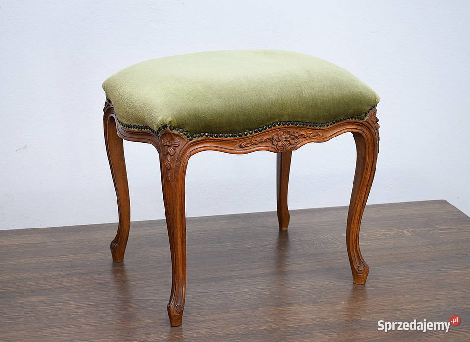 Efektowny taboret puf stołek pufa zydel podnóżek Świdnica