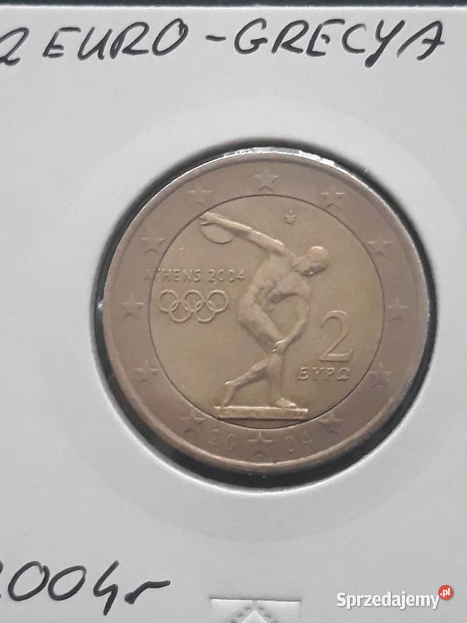 2 Euro Grecja 2004 Olimpiada Ateny 2004 Konin