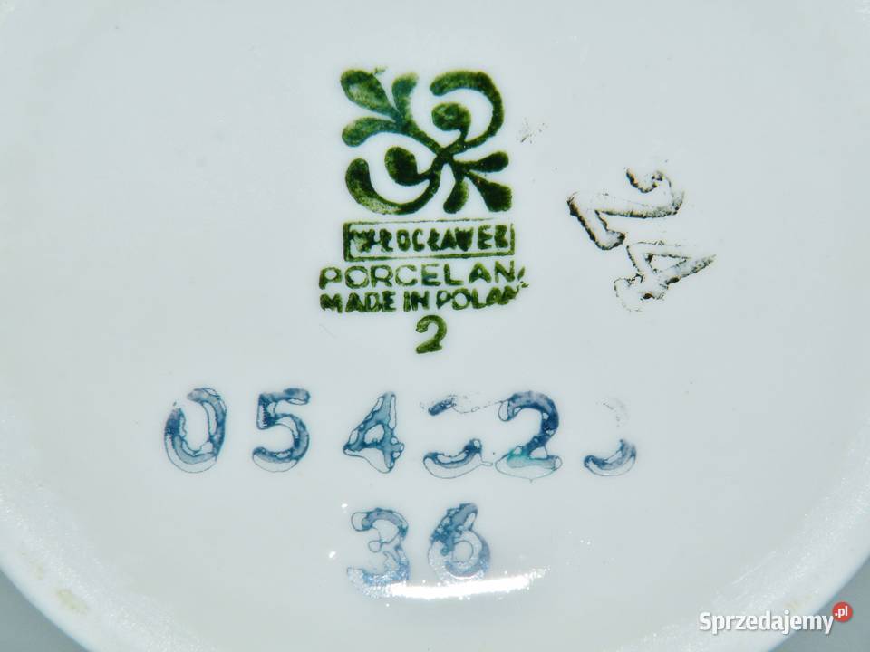 Mlecznik dzbanek porcelanowy Włocławek lata 80te Dzbanki, karafki i mleczniki sprzedam