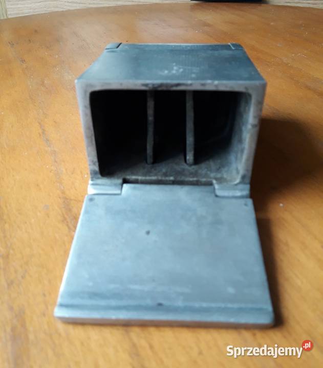 Stara duża popielniczka kolejowa wagonowa PKP Gdynia sprzedam