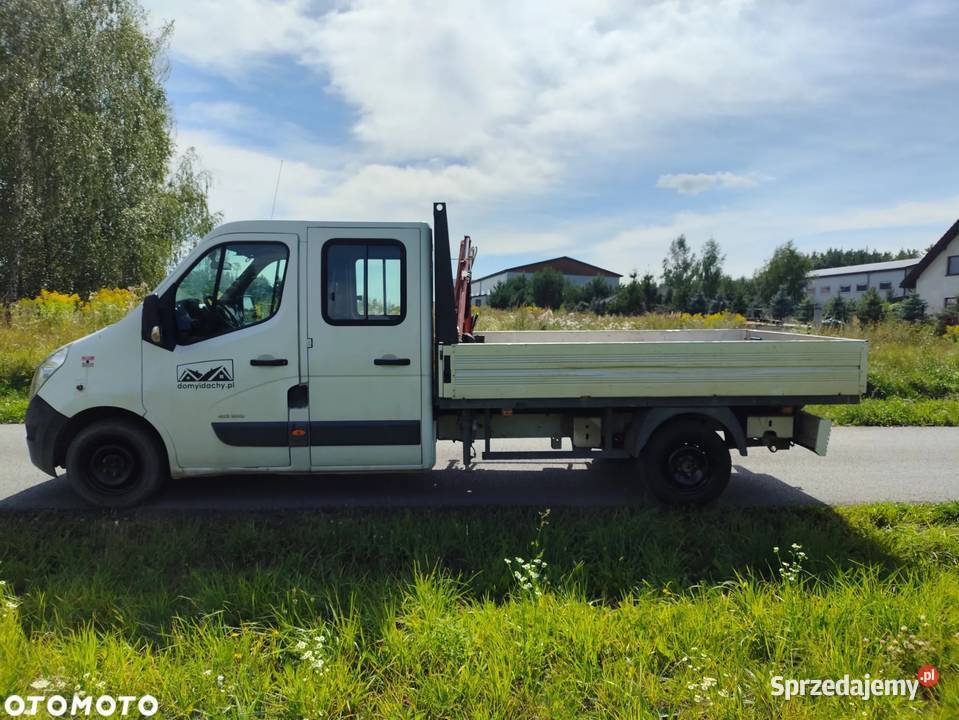 Renault Master 23 DCI 2011r Brygadówka HDS mazowieckie Żelków-Kolonia