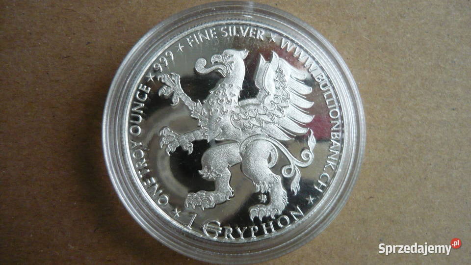 Gryphon srebro Lepper Piłsudski moneta srebrna