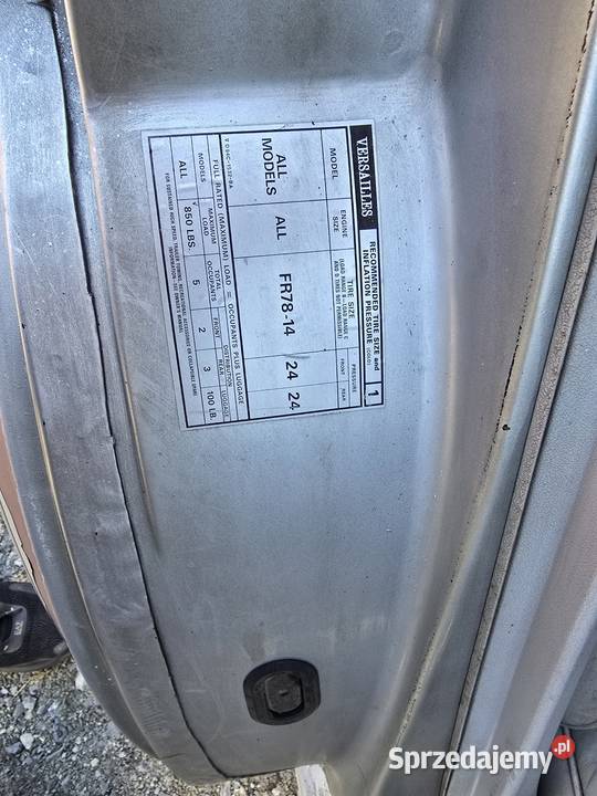 Lincoln Inny Continental Versalles 1979 pomorskie Kościerzyna sprzedam