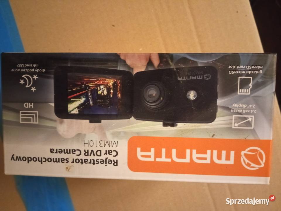 Kamery samochodowe HD Manta Ful HD Car DVR Posługowo