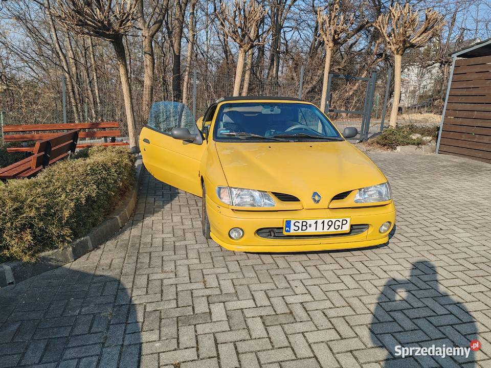 Renault Megane cabriolet złoty Megane śląskie Bielsko-Biała