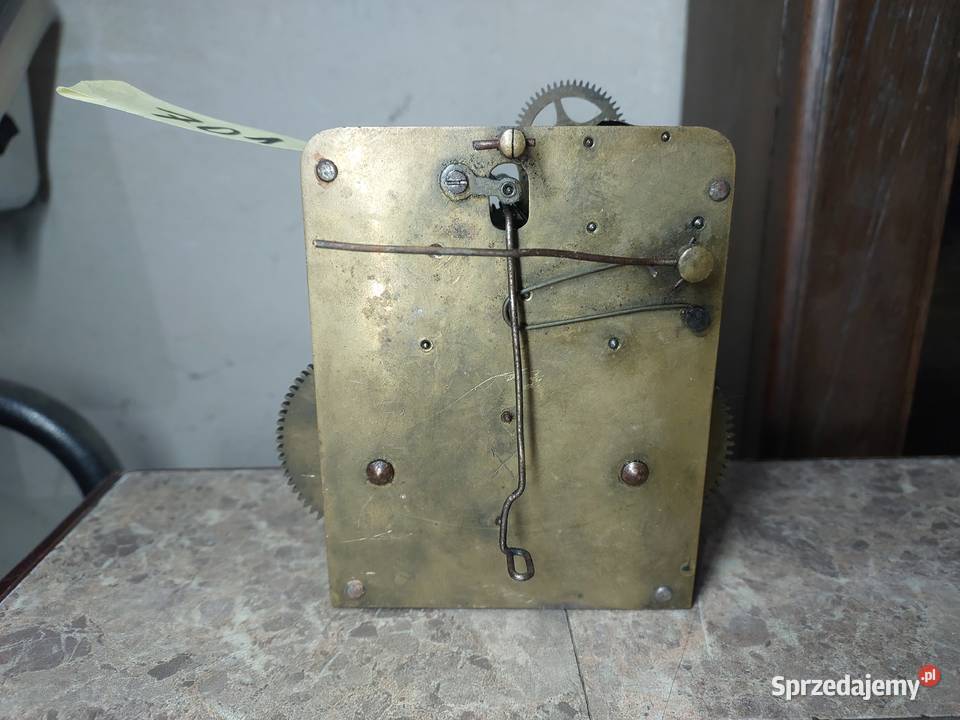 701 Mechanizm starego zegara ściennego HAU pomorskie Tczew