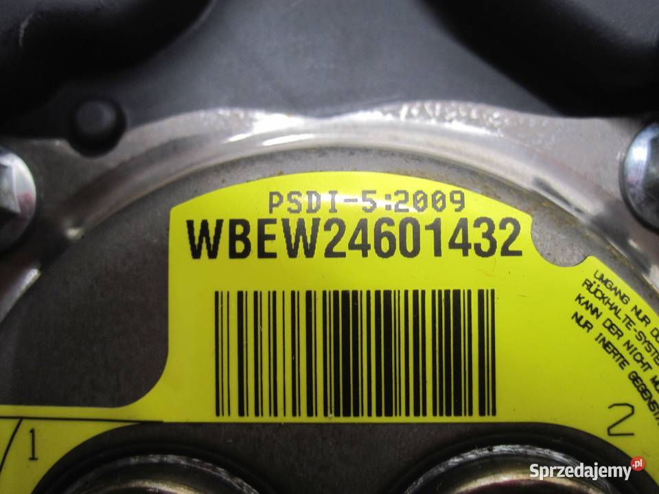 BMW E87 09r AIRBAG poduszka kierownicy 6770515 Kielce