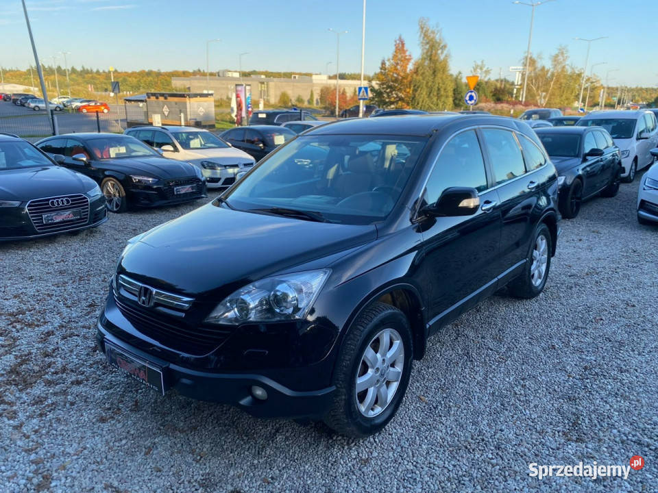 Honda CRV 20i vtec xenon podgrzewane fotele czujnik parkowania Gdańsk