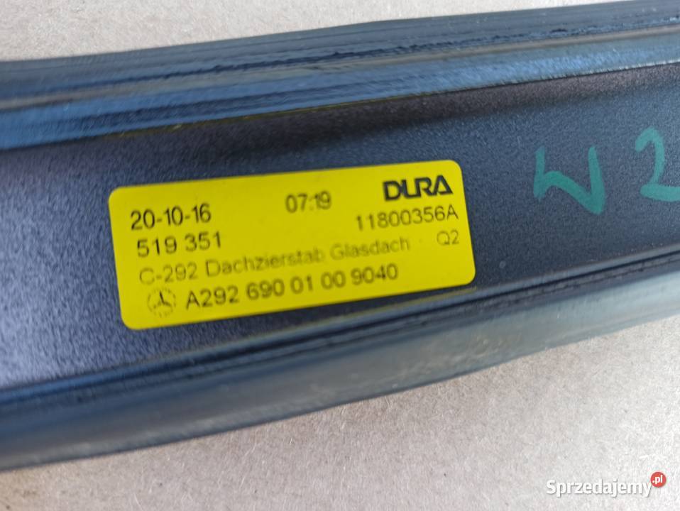 MERCEDES GLE W292 LISTWA DACHU DACHOWA Karoseria Trzciel