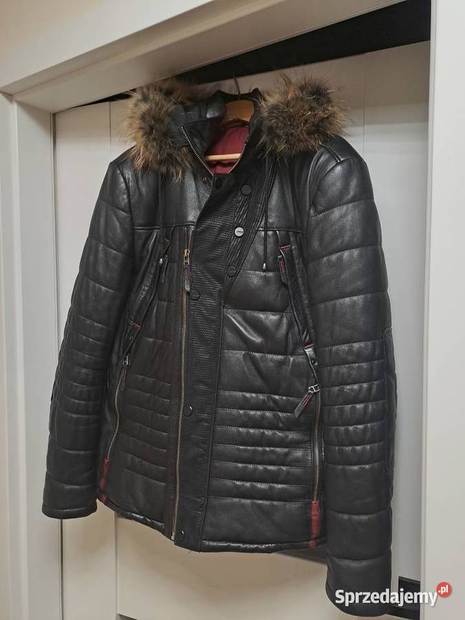 Kurka skórzana męska Fratell rozmiar S