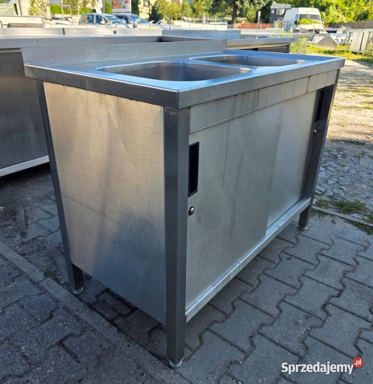 Zlew Basen 2 Komorowy z Szafką 1106085 M1822 N Nowe Skalmierzyce