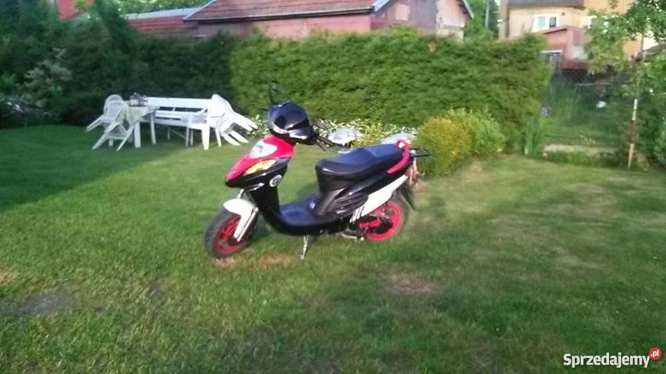 Skuter baotian bt49qt6 mały przebieg Motoryzacja Łapy