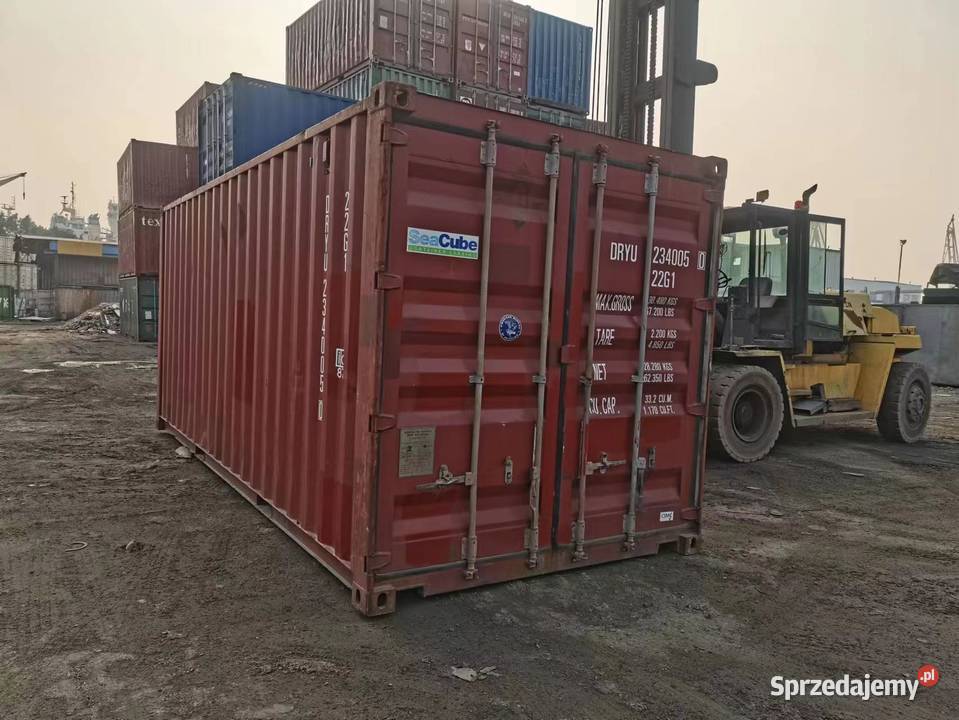 Kontener morski magazynowy 20DV 6 metrowy zachodniopomorskie