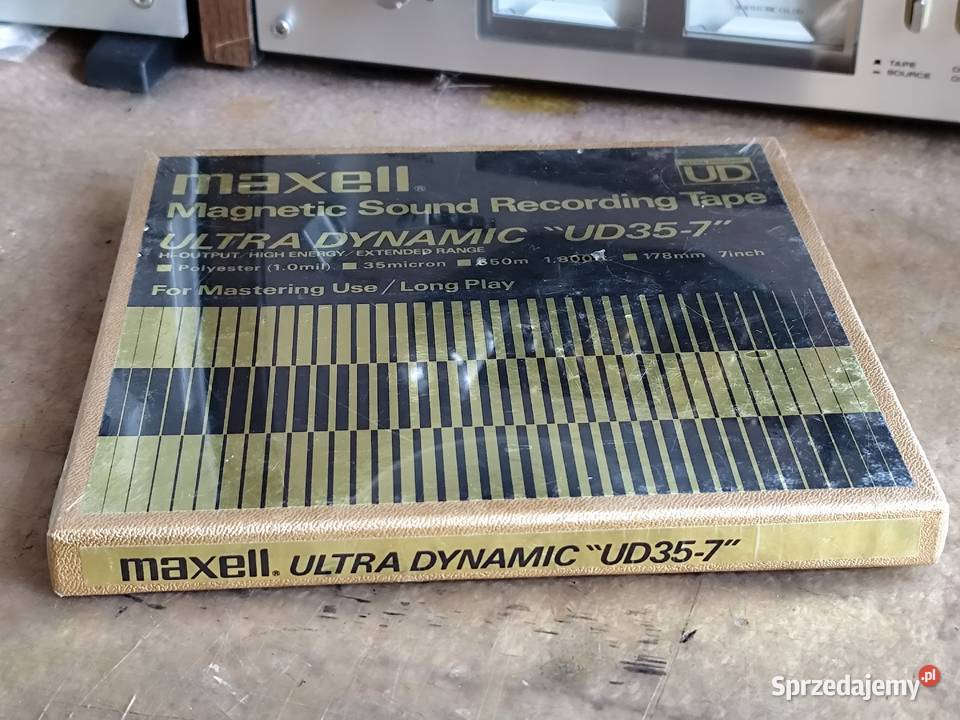 taśma magnetofonowa 18 MaxellHitachi UD 357 Stargard