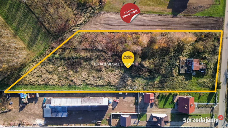 sprzedaży gruntu Mników 5904 metry