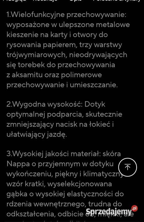 Nakładka na podłokietnik