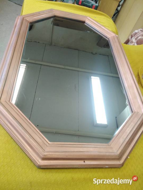 LUSTRO 100X60 DREWNIANA RAMA zachodniopomorskie Szczecin